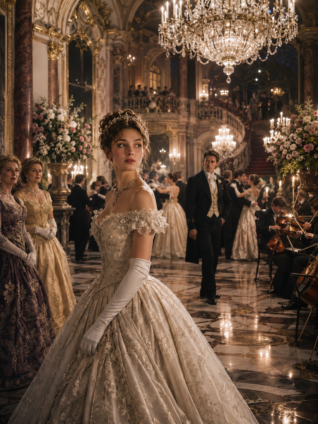 The debutante's first season — scene cover